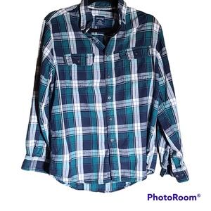 Faded Glory long sleeve button-up shirt